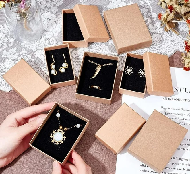 Custom Kraft Jewelry Boxes