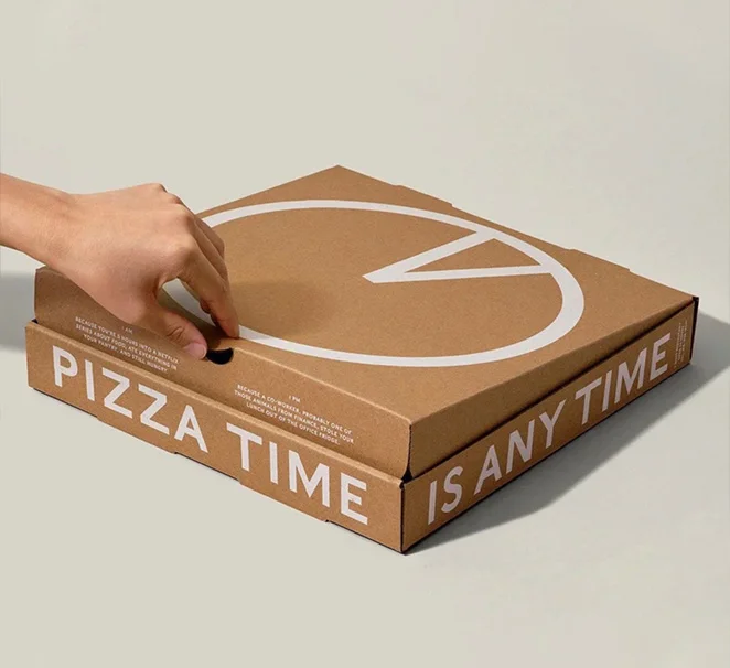 Custom Kraft Pizza Boxes