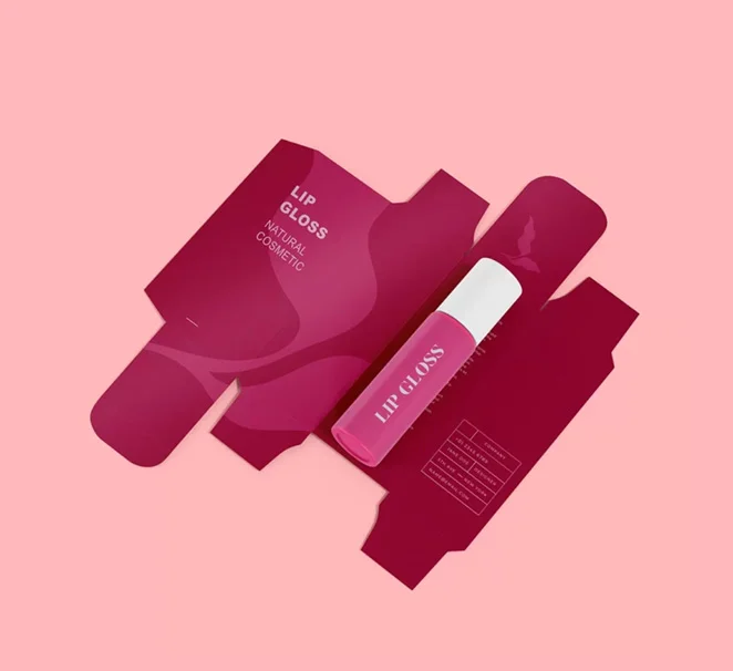 Custom Lip Gloss Boxes