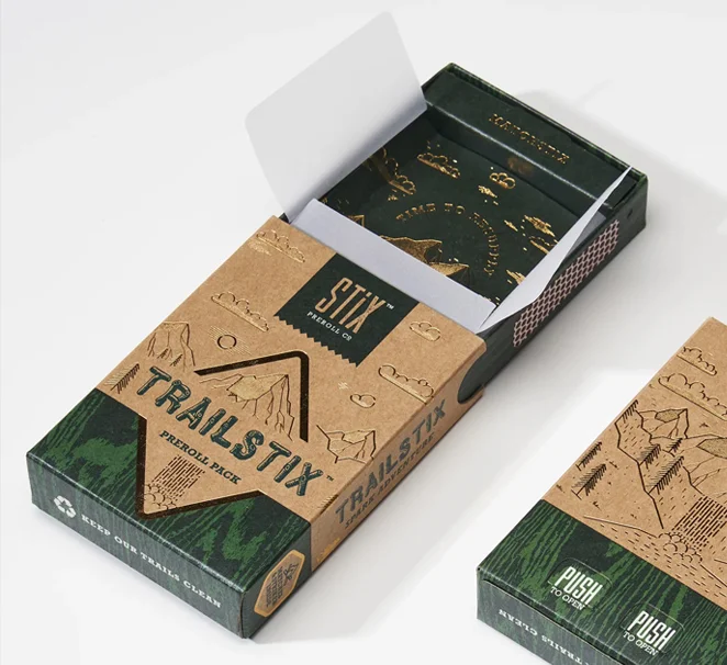 Custom Luxury Pre Roll Packaging