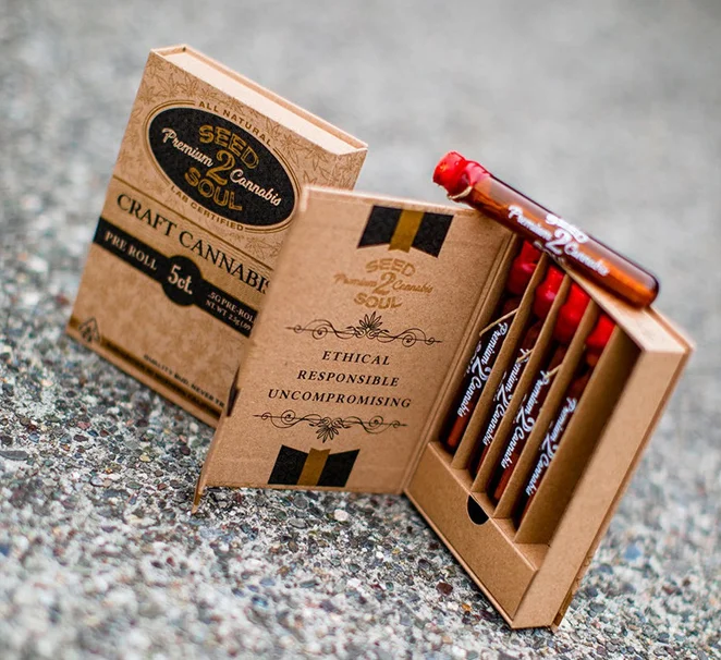 Custom Luxury Pre Roll Packaging