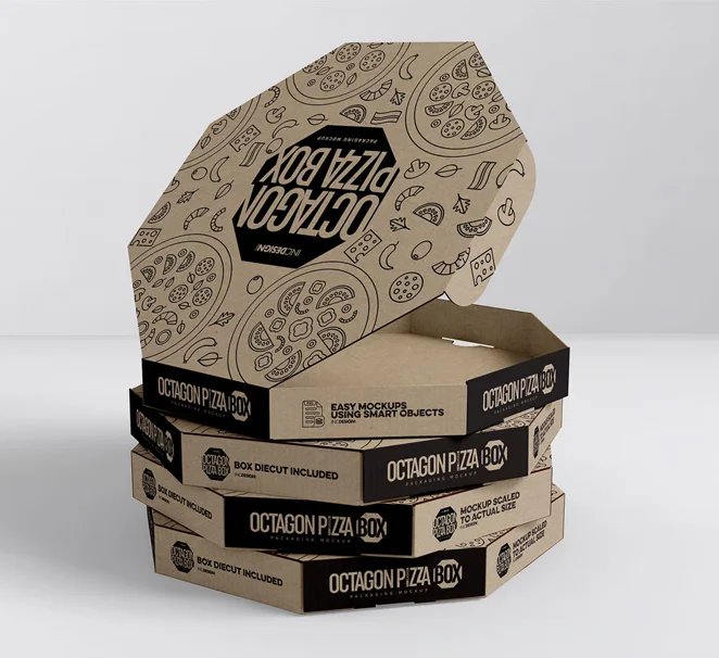 Custom Round Pizza Boxes