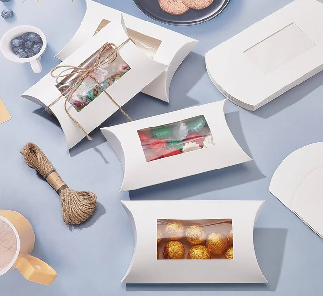Custom Window Pillow Boxes