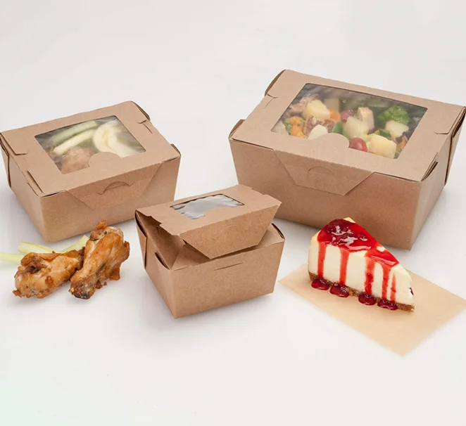 Custom Kraft Food Boxes