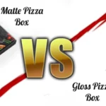 gloss vs matte pizza box