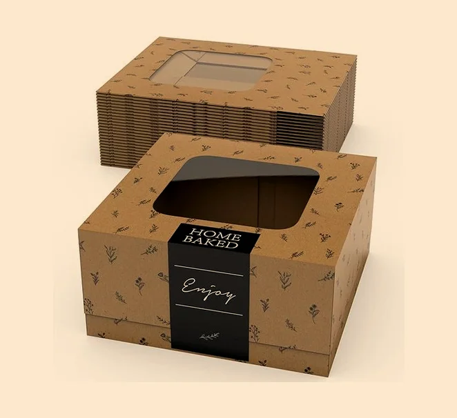 Custom Kraft Bakery Boxes
