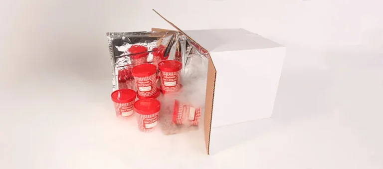 how to ship frozen foods