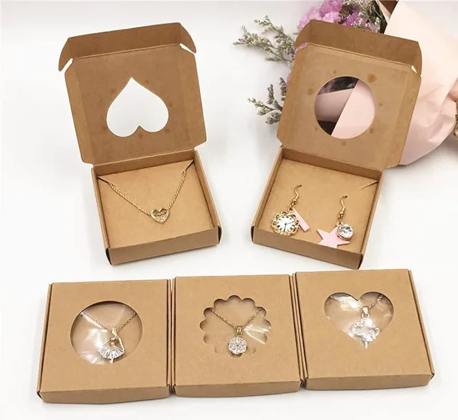 Custom Kraft Jewelry Boxes