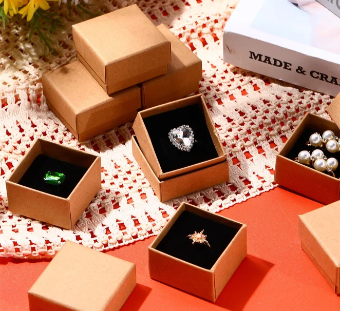 Custom Kraft Jewelry Boxes
