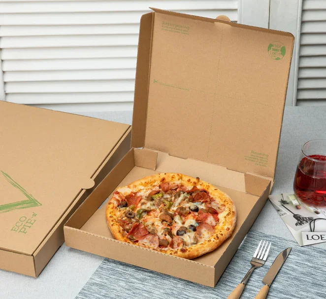 Custom Kraft Pizza Boxes