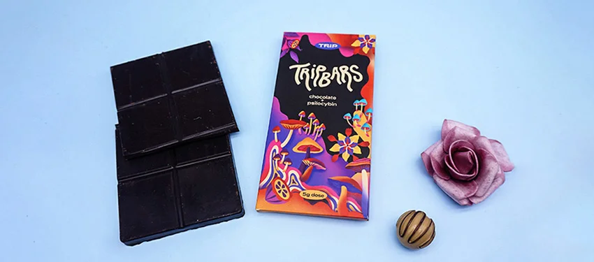mushroom chocolate bar packaging boxes