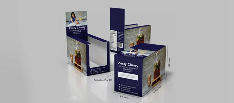 packaging display means