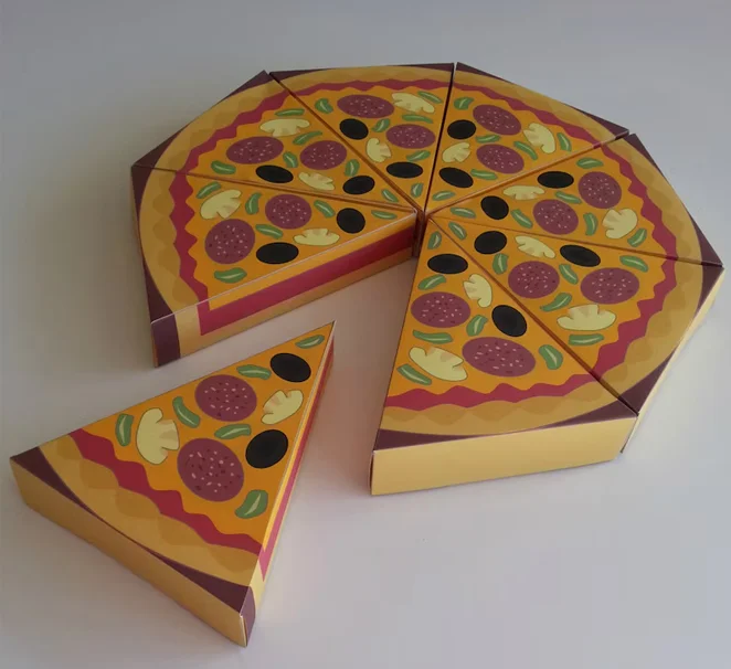 Custom Pizza Slice Boxes