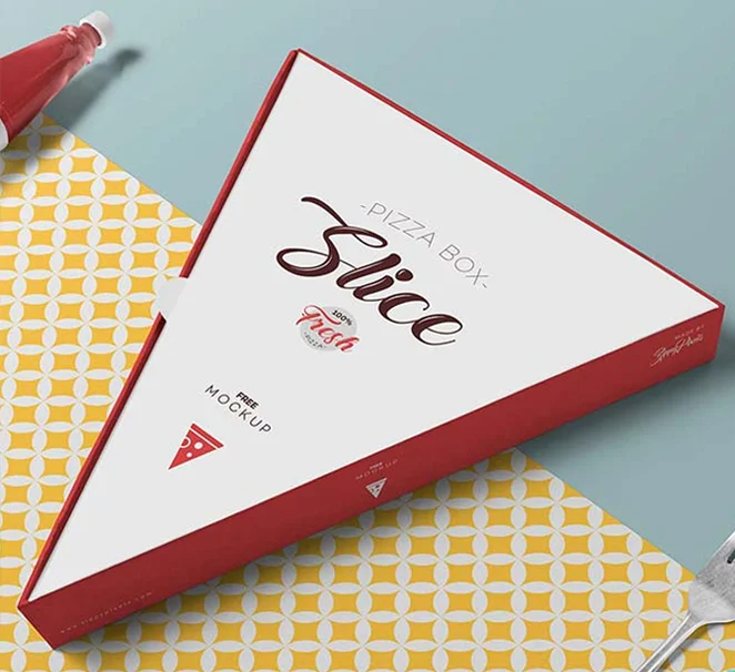 Custom Pizza Slice Boxes