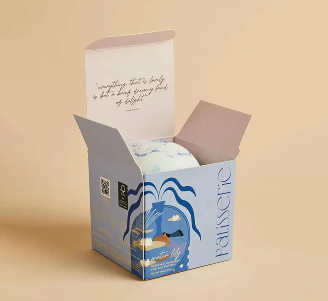 Custom Bath Bomb Boxes