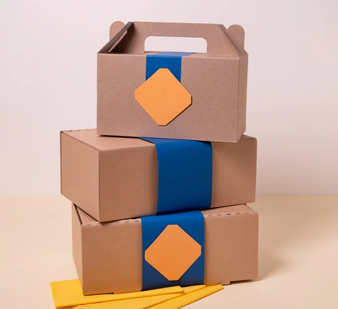 Custom Kraft Gable Boxes