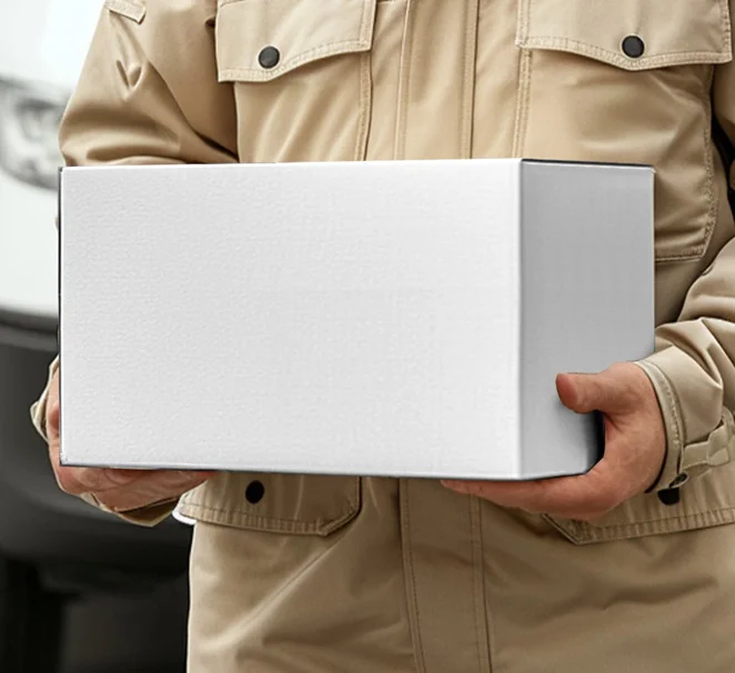 Custom White Shipping Boxes