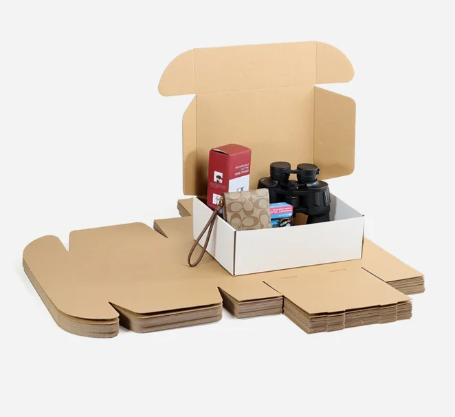 Custom White Shipping Boxes