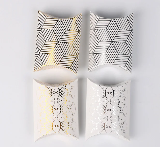 Custom White Pillow Boxes
