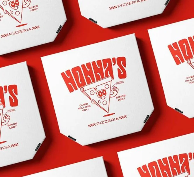 Custom White Pizza Boxes