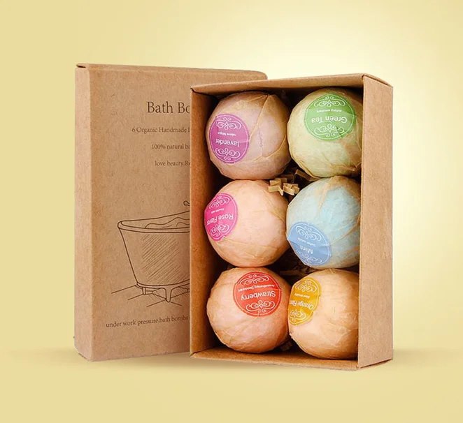 Custom Bath Bomb Boxes