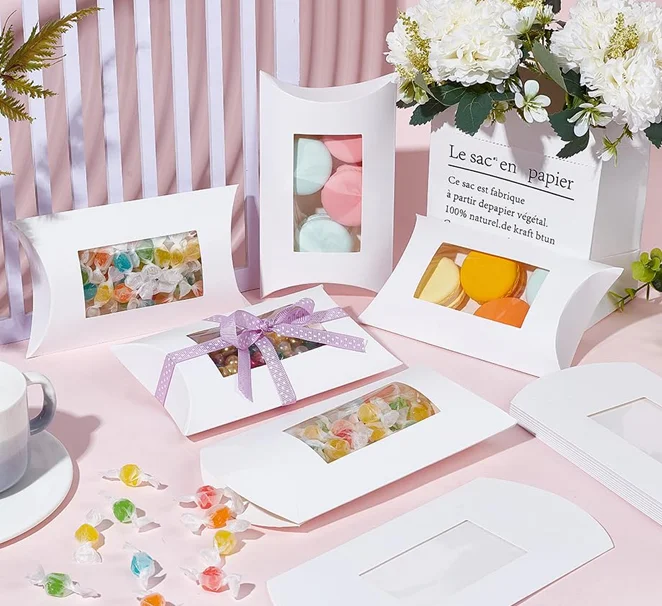 Custom Window Pillow Boxes