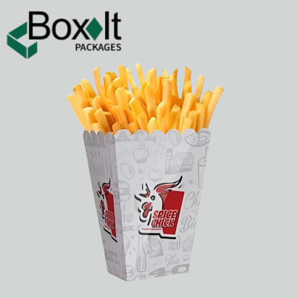 Custom French Fries Boxes