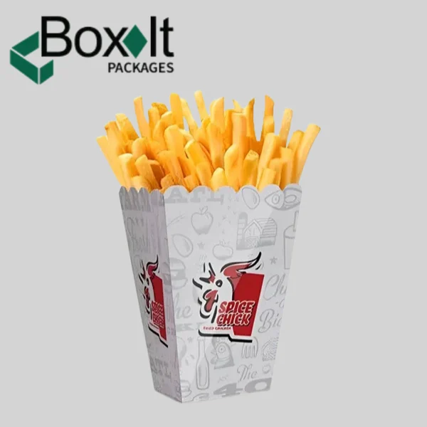 Custom French Fries Boxes