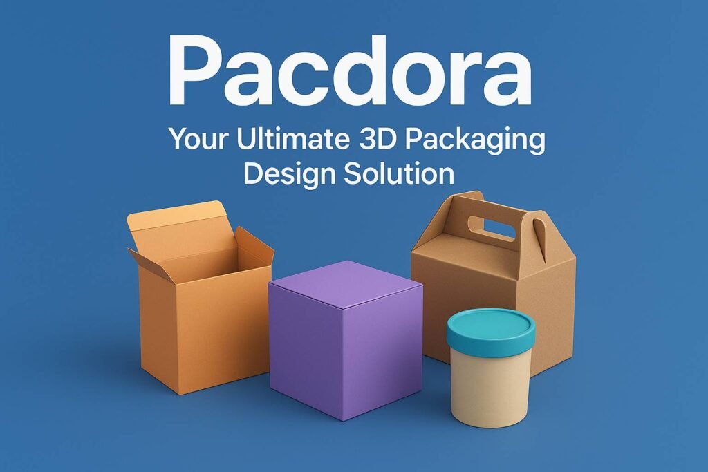 3D Packaging Designs by Pacdora