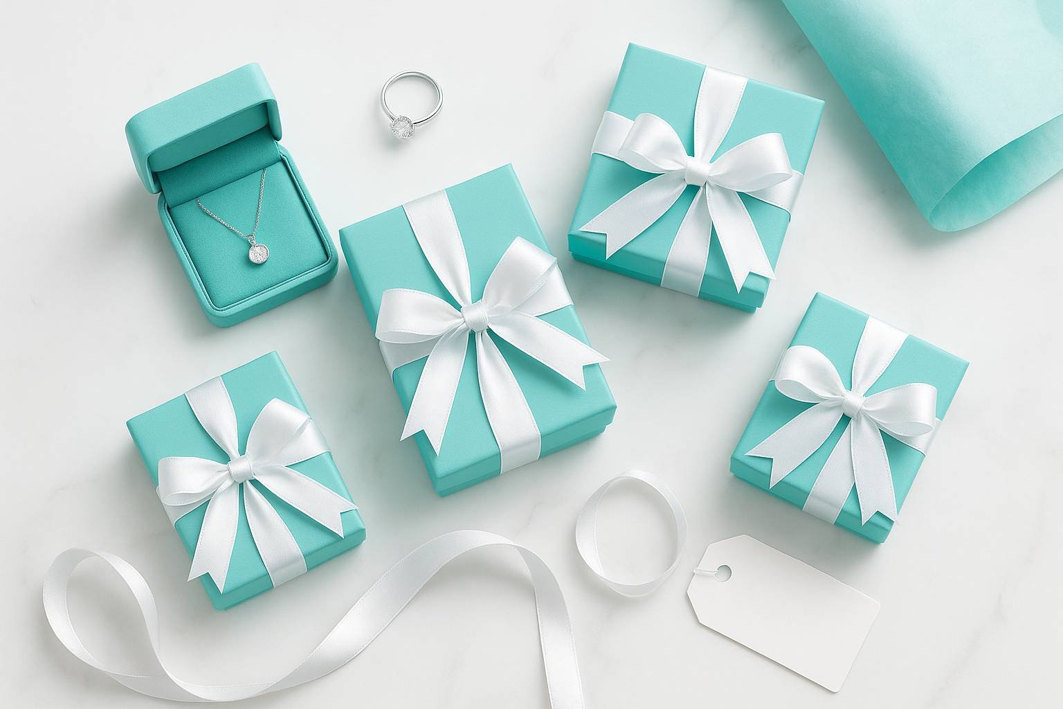 Elegant Jewelry and Gift Arrangement