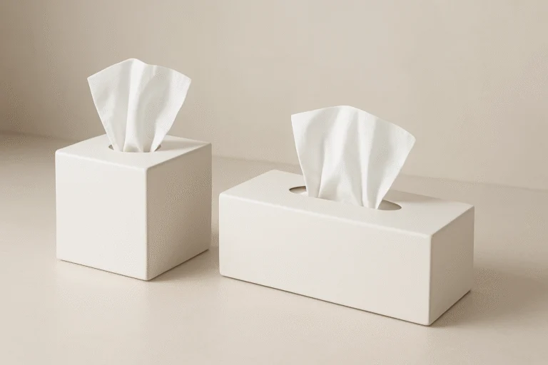 Tissue Boxes on Neutral Surface