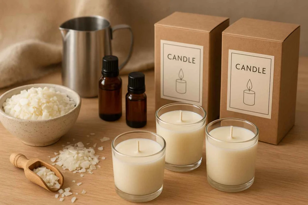 How Can You Make Soy Candles and Package Them in Custom Boxes?