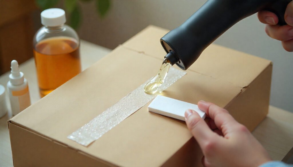 Remove Sticky Packaging Tape