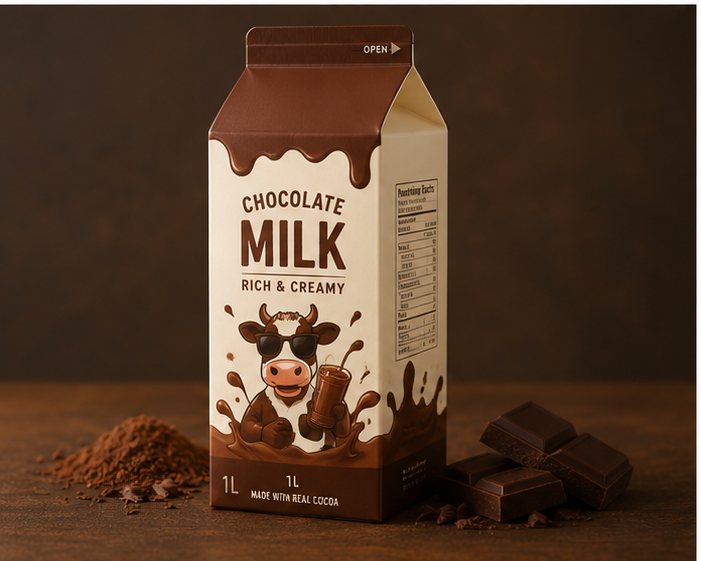 Custom Milk Carton Boxes