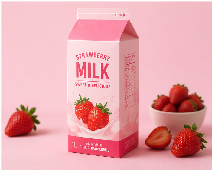 Custom Milk Carton Boxes