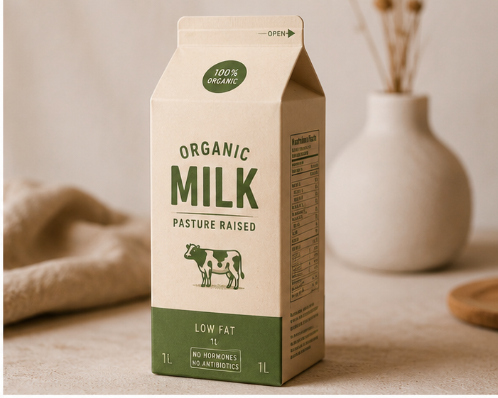 Custom Milk Carton Boxes