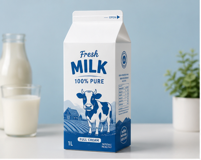 Custom Milk Carton Boxes