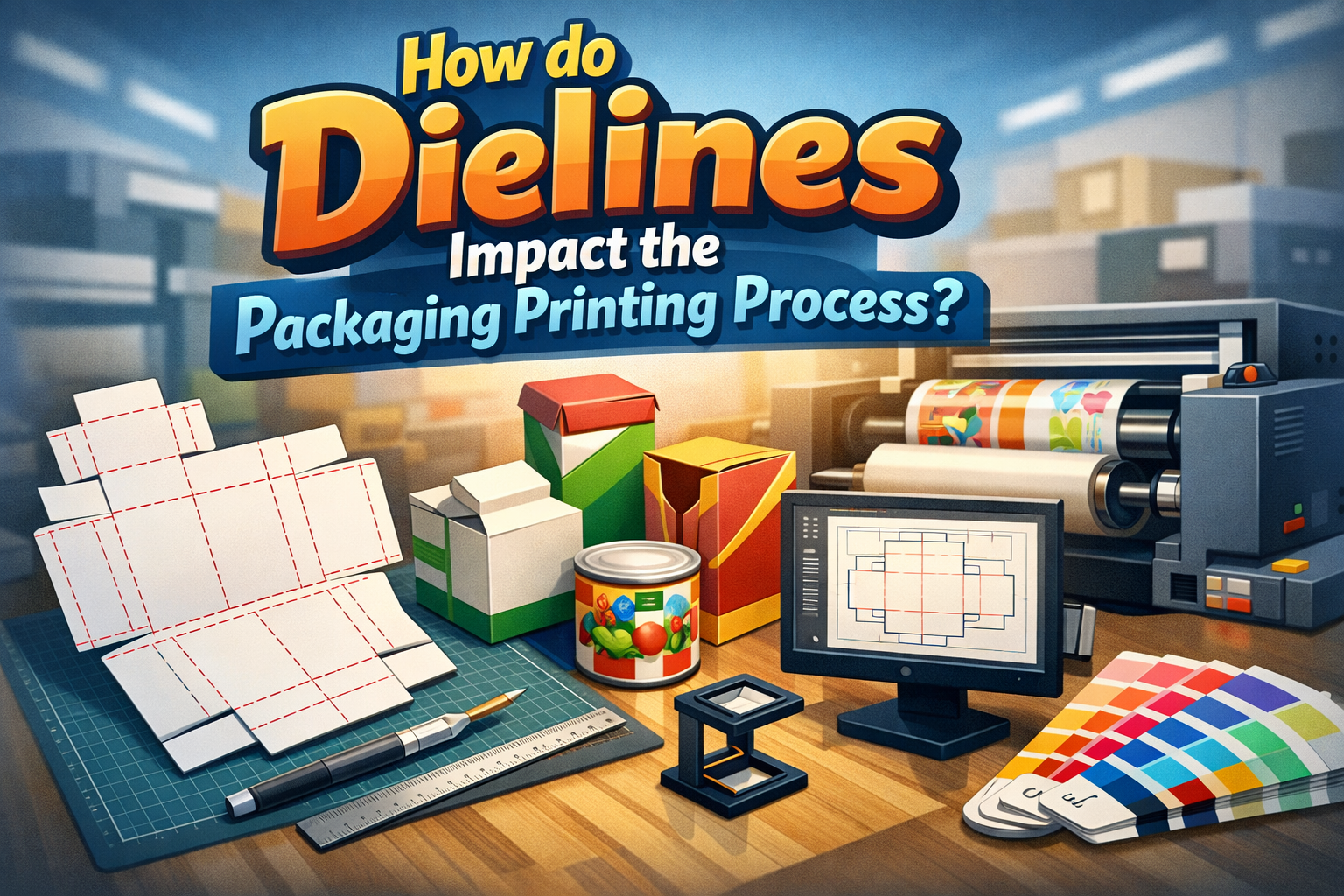Dielines and their role in packaging