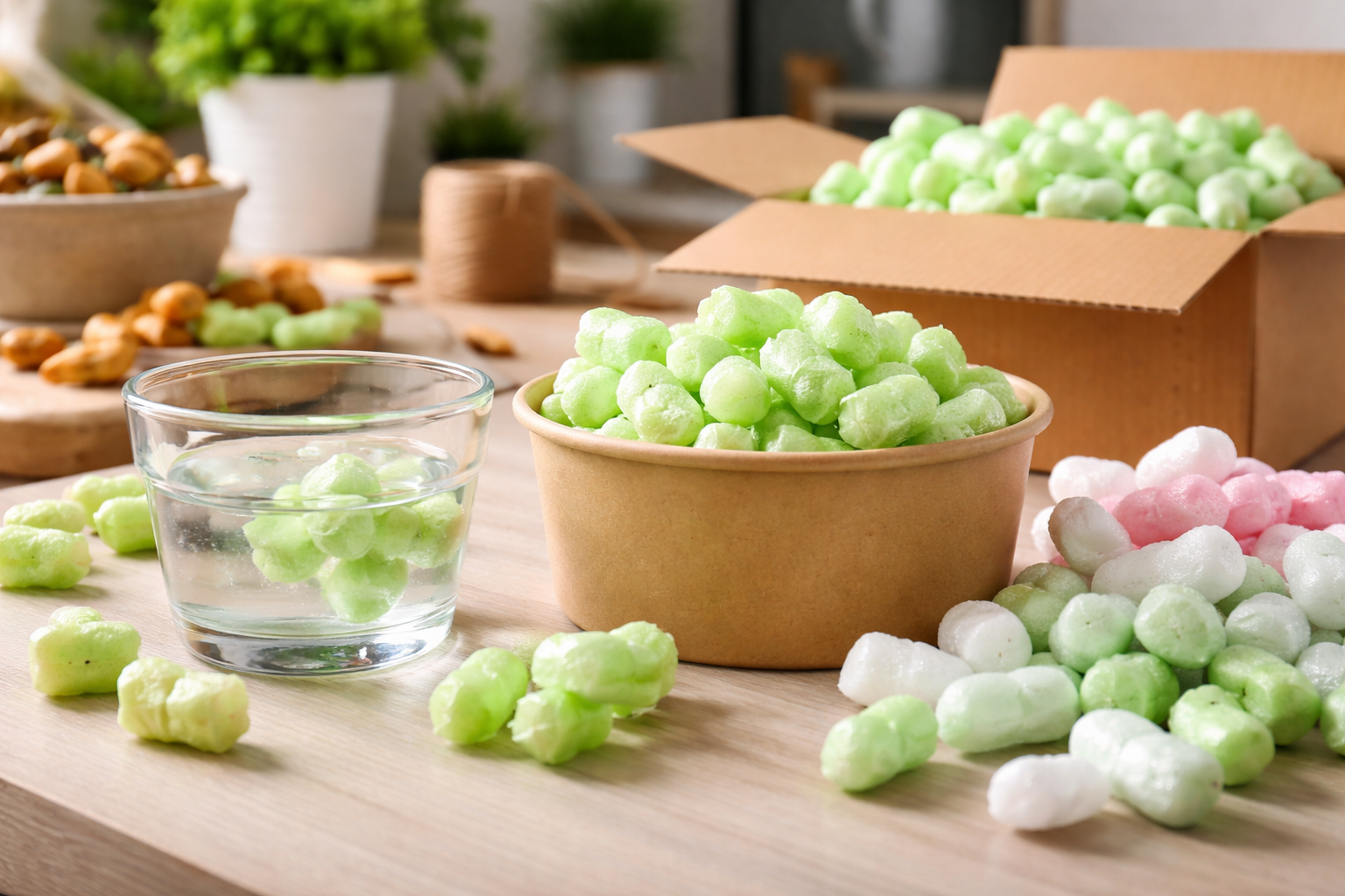 biodegradable packing peanuts