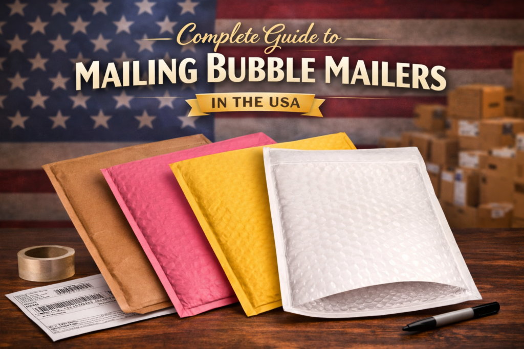 Mailing bubble mailers