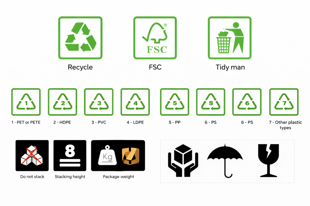 International Packing Symbols