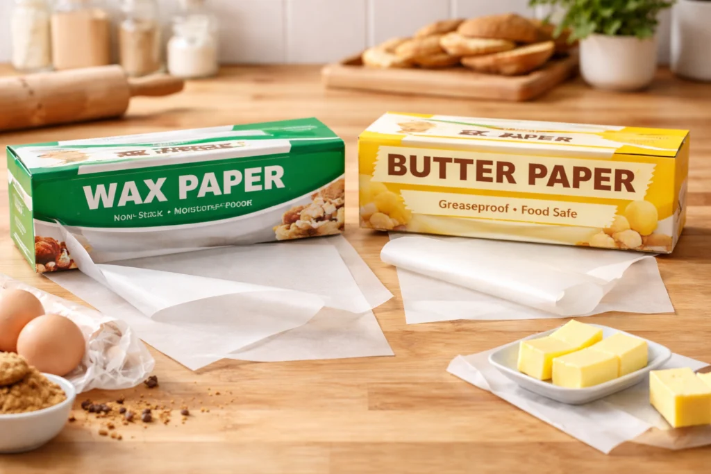 What’s the Difference Between Wax Paper and Butter Paper?