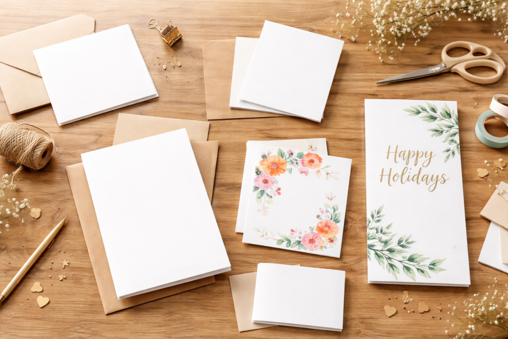 standard greeting card dimensions