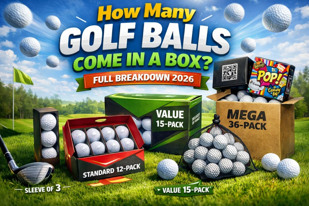 How Many Golf Balls Come in a Box? Full Breakdown 2026