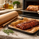 butcher paper in the oven