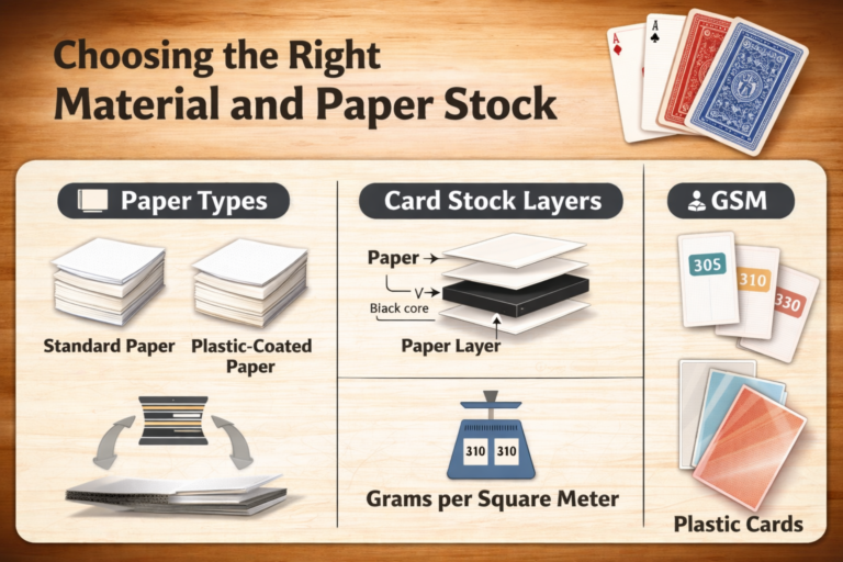 Choosing the right material and paper stock