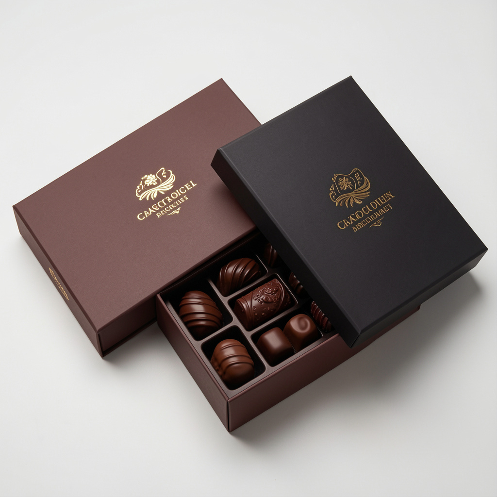 Custom Chocolate Boxes Wholesale