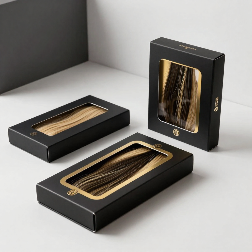 Custom Hair Extension Boxes
