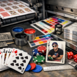 Custom playing card production process