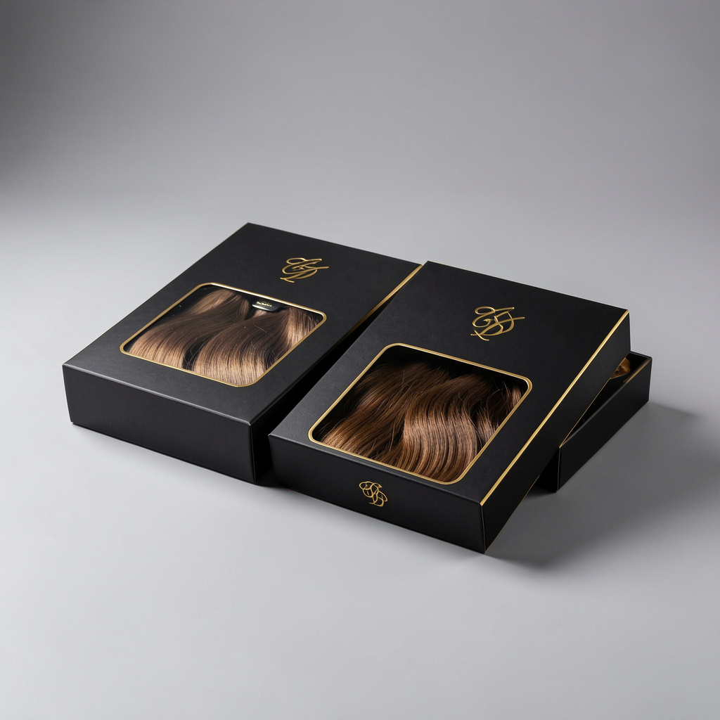 Custom Hair Extension Boxes